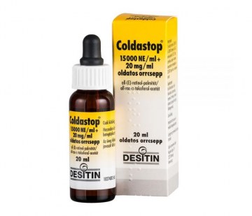 COLDASTOP 15000NE/ML+20MG/ML OLD.ORRCSEPP 20 ML
