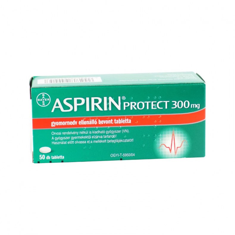Aspirin Protect 300 Mg Gynedv.ell.bevont Tbl.50X