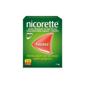 Nicorette Patch 15 mg/16 Óra Transzdermális Tapasz 7 db