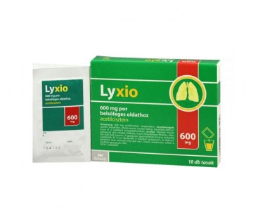 Lyxio 600Mg Por Belsoleges Oldathoz 10X