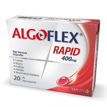 Algoflex Rapid 400Mg Lágy Kapszula 20X