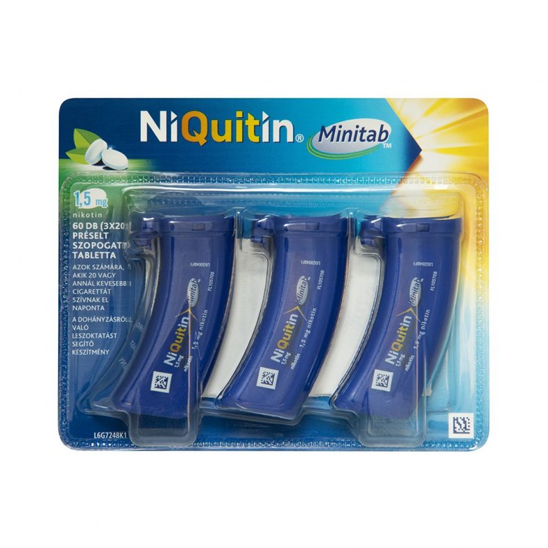 Niquitin Minitab 1,5Mg Preselt Szop.tabl. 3X20