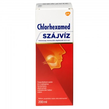 Chlorhexamed Antiszeptikus Szájöblítő 200Ml