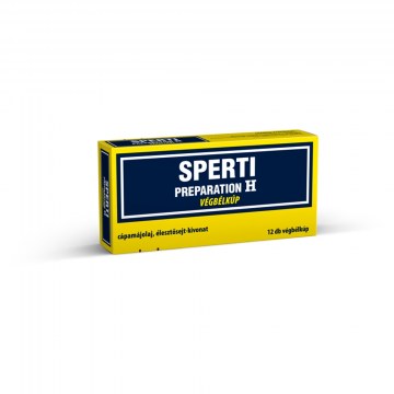 Sperti Preparation H Végbélkúp 12X