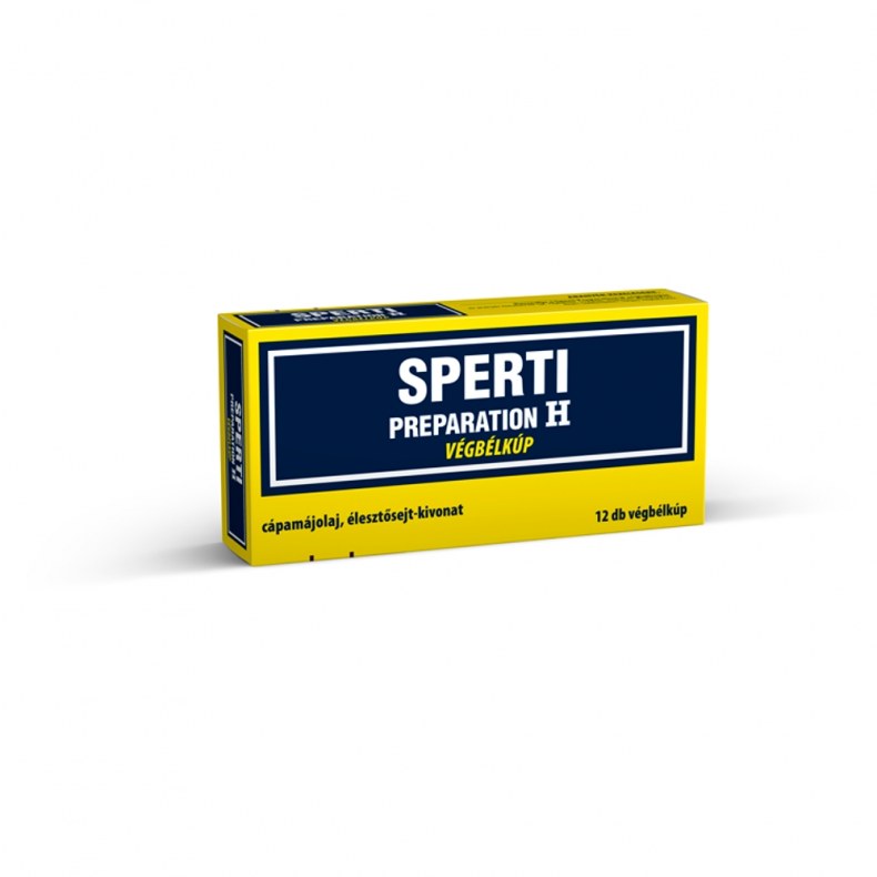 Sperti Preparation H Végbélkúp 12X