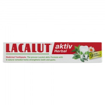 Lacalut Aktiv Herbal Fogkrem 75Ml