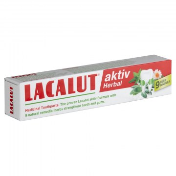 Alternative view of Lacalut Aktiv Herbal Fogkrem 75Ml