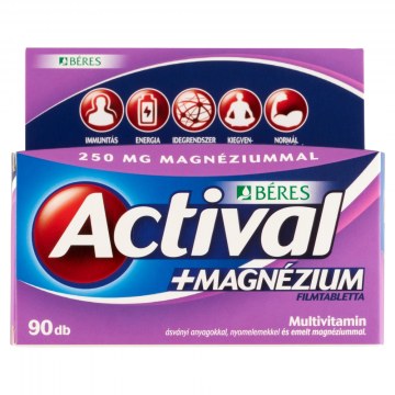 Béres Actival Plus Magnézium Filmtabletta 90X