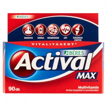 Béres Actival Max Filmtabletta 90X