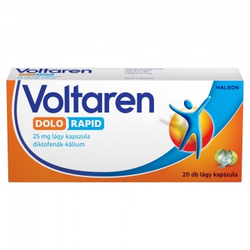 Voltaren Dolo Rapid 25 Mg Lágy Kapszula 20X