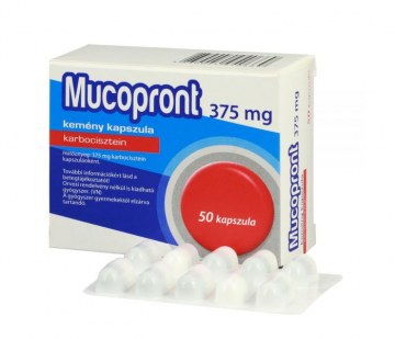 Mucopront 375Mg Kemeny Kapsz. 50X