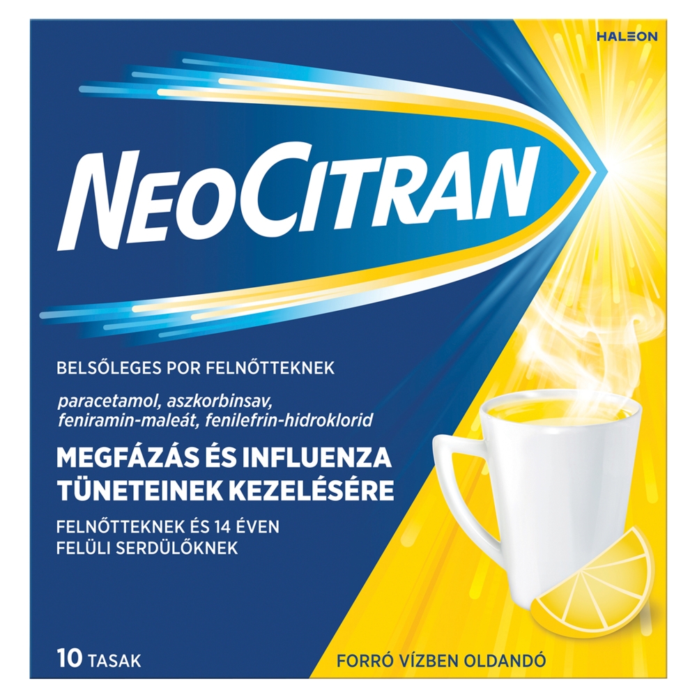 Neo Citran Belsőleges Por Felnőtteknek 10 db