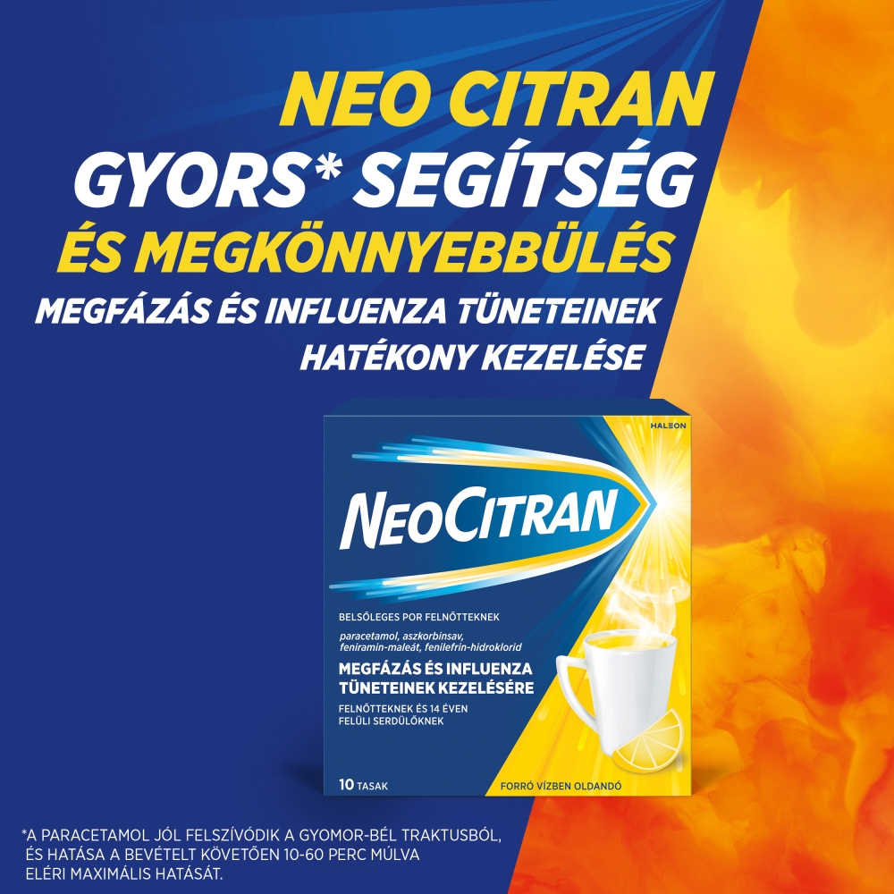 Neo Citran Belsőleges Por Felnőtteknek 10 db - Image 2