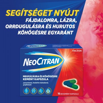 Alternative view of NeoCitran Megfázásra+Köhögésre Kemény Kapszula 16X