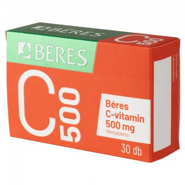 Alternative view of Béres C-Vitamin 500 mg Filmtabletta  30 db