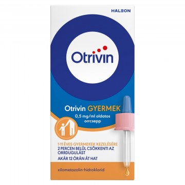 Otrivin Gyermek 0,5 mg/ml Oldatos Orrcsepp 1x10ml