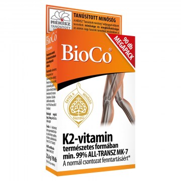 Alternative view of Bioco K2-Vitamin Tabletta 90X
