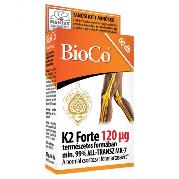 Alternative view of Bioco K2-Vitamin Forte Tabletta 60X