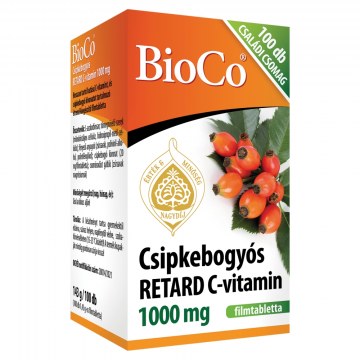 Alternative view of BioCo Csipkebogyós Retard C-vitamin 1000mg családi csomag 100 db