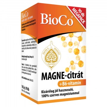 Alternative view of Bioco Magne-Citrát+B6-Vitamin Filmtabletta 90X