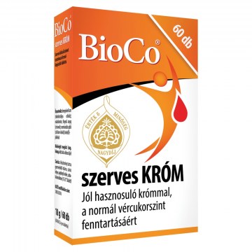 Alternative view of Bioco Szerves Króm Tabletta 60X