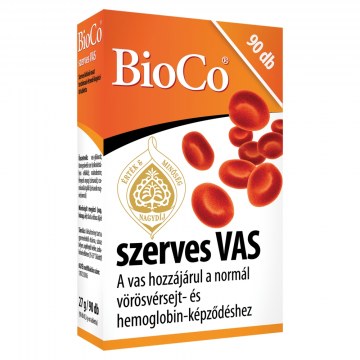 Alternative view of Bioco Szerves Vas Tabletta 90X