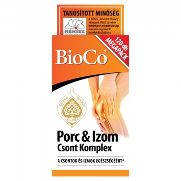 Bioco Porc És Izom Csont Komplex Kondroitinnel 120 Db