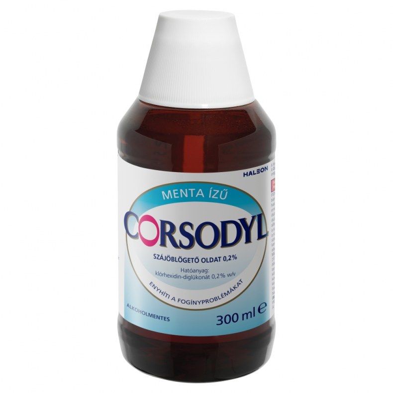 Corsodyl Szajviz 300Ml (Alkoholmentes)