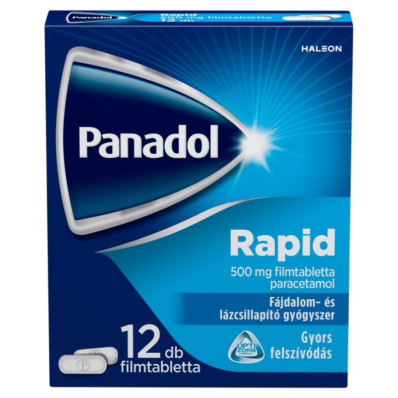 Panadol Rapid 500 mg Filmtabletta 12 db