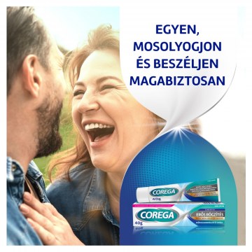 Alternative view of Corega Erős Rögzítés 40Ml