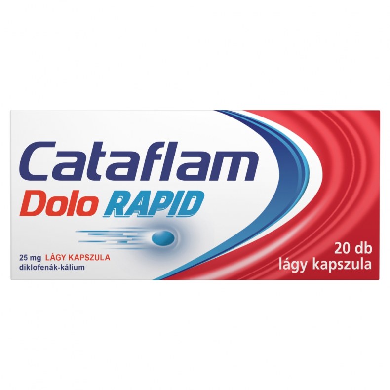 Cataflam Dolo Rapid 25Mg Lágy Kapszula 20X