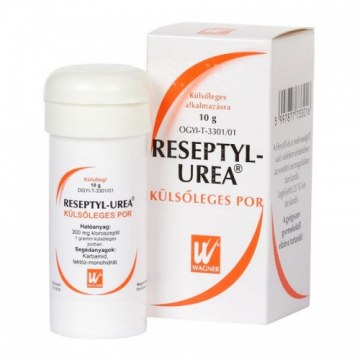 Reseptyl-Urea Kuls.por 10 G