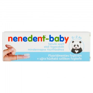 Nenedent Baby Tanulószett (Fogkrém+Kefe)