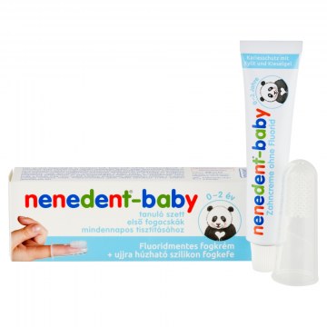 Alternative view of Nenedent Baby Tanuloszett (Fogkrem+Kefe)
