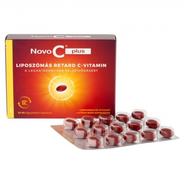 Alternative view of Novo C Plus Liposzómás C- Vitamin Kapszula Csipkebogyó 30X