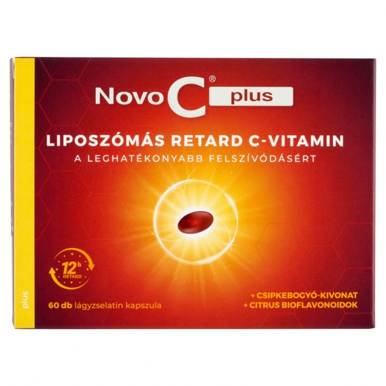 Novo C Plus liposzómális C-vitamin kapszula (60x)