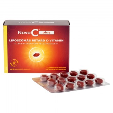 Alternative view of Novo C Plus liposzómális C-vitamin kapszula (60x)