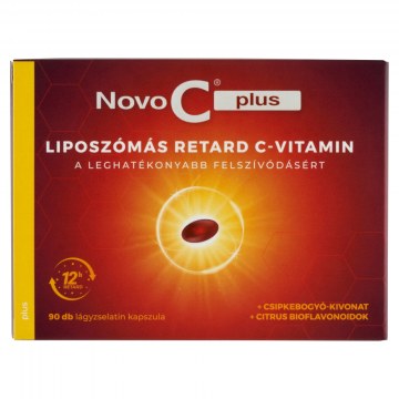 Novo C Plus Liposzomalis C-Vit.csipkeb.kapsz 90X