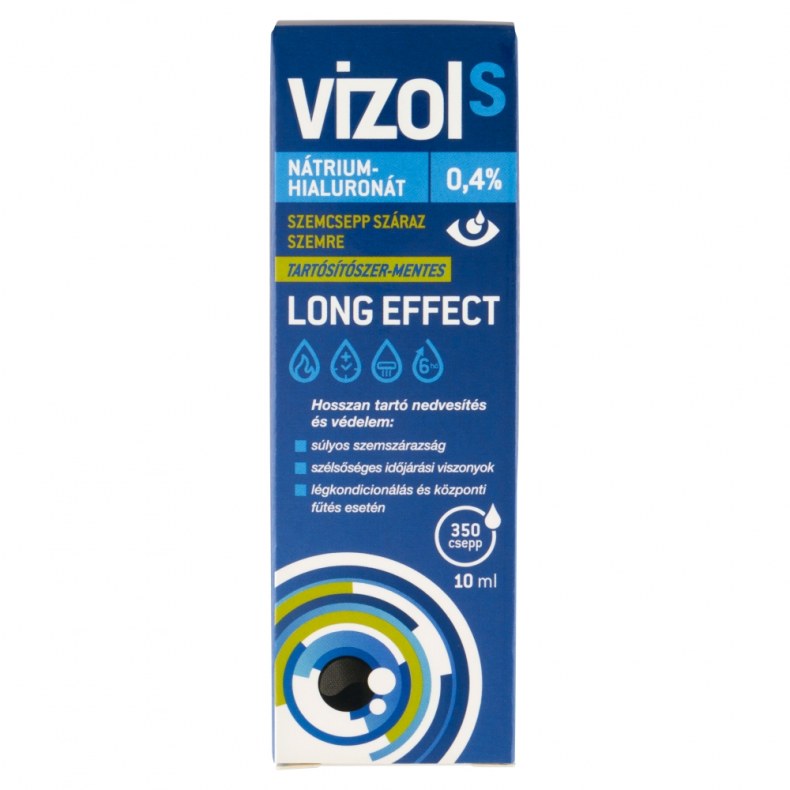 Vizol S 0,4% Old.szemcsepp Száraz Szemre 10Ml