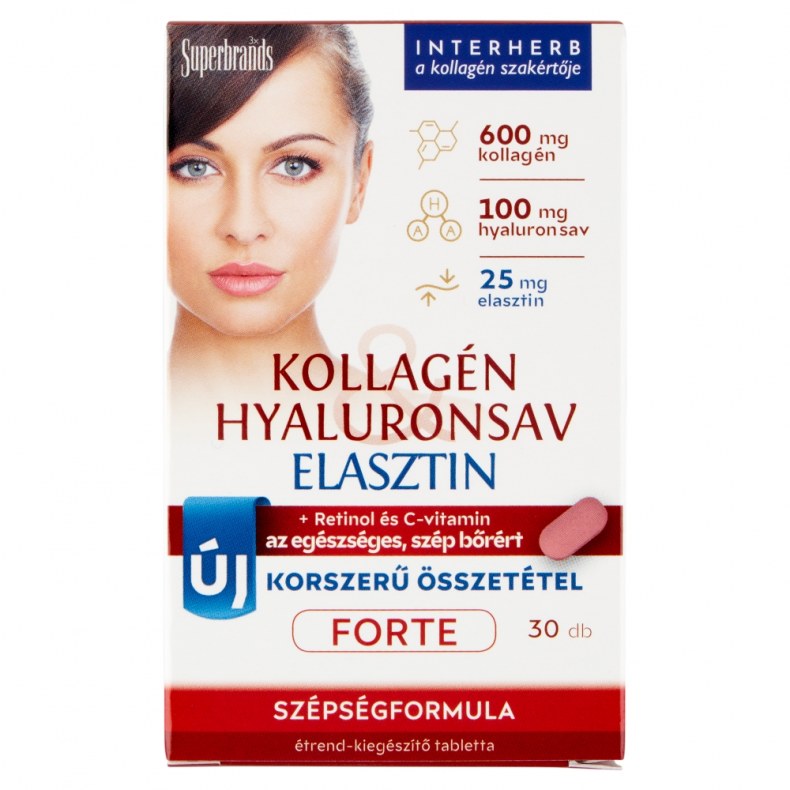 Interherb Kollagén Hyaluron Forte Kapsz. 30X