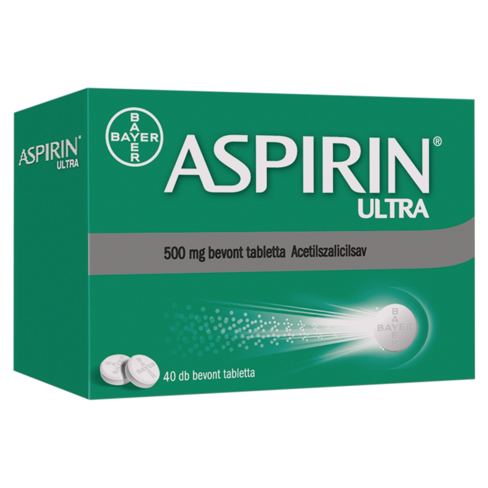 Aspirin Ultra 500Mg Bevont Tabletta 40X