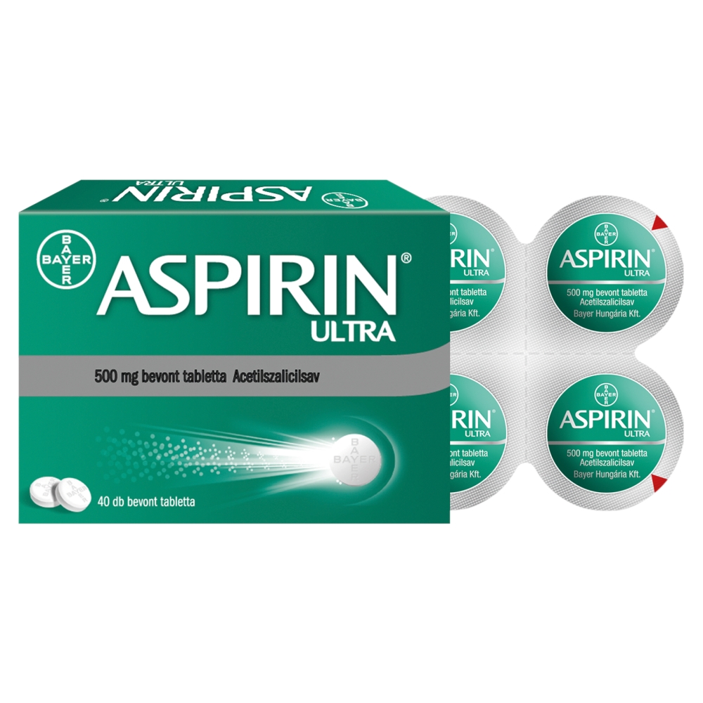 Aspirin Ultra 500Mg Bevont Tabletta 40X - Image 2