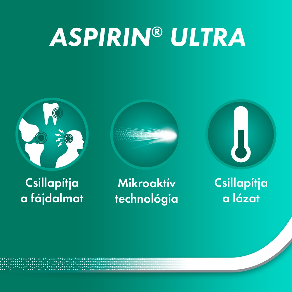 Aspirin Ultra 500Mg Bevont Tabletta 40X - Image 3