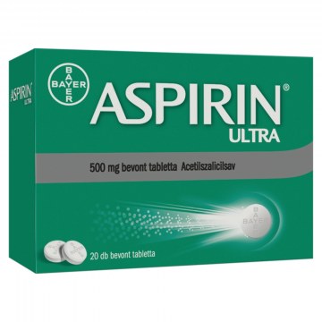Aspirin Ultra 500Mg Bevont Tabletta 20X