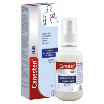 Canesten Plus Bifonazol Külsőleges Oldatos Spray 1x25 ml