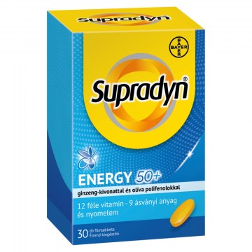 Alternative view of Supradyn Energia 50+ Filmtabletta 30 db