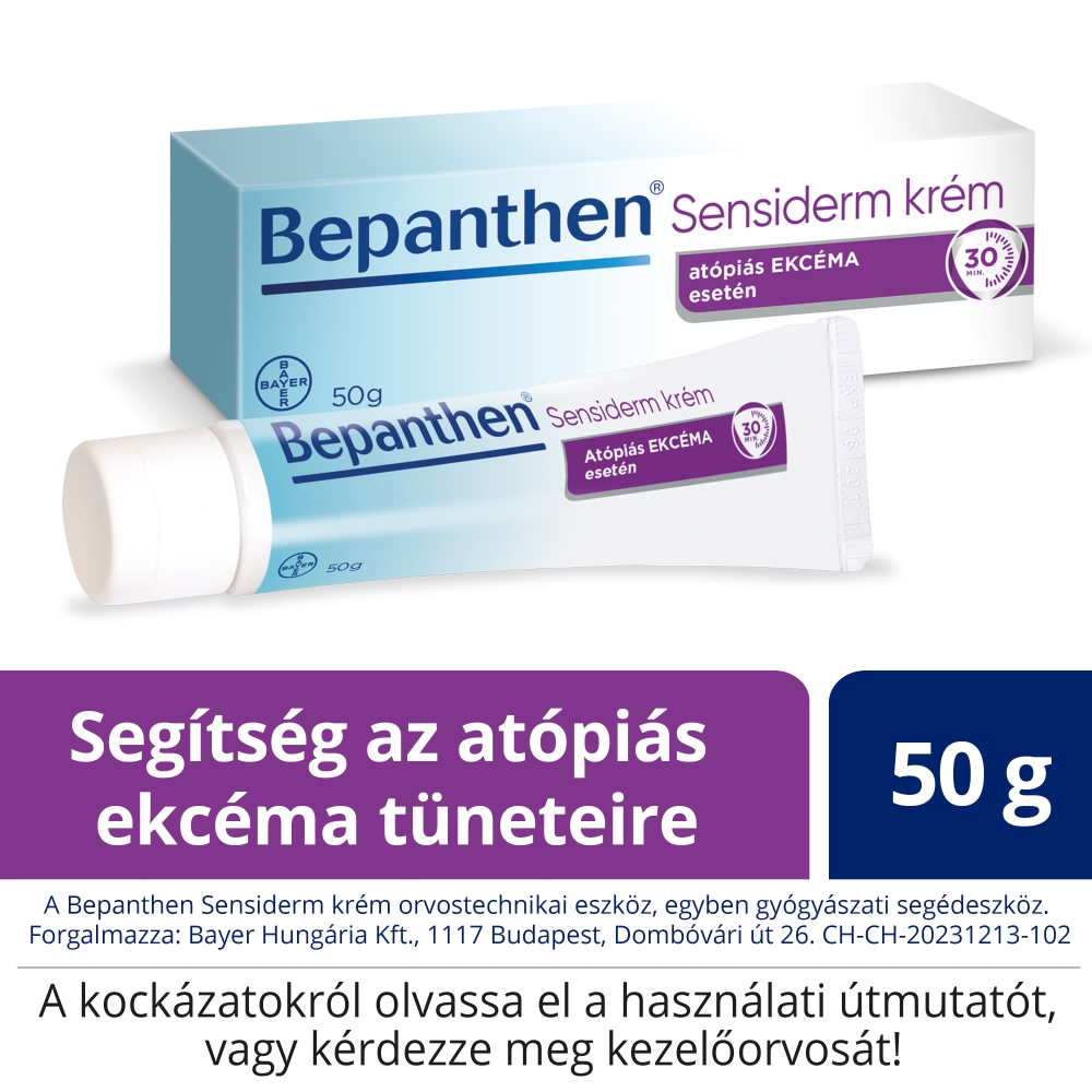 Bepanthen Sensiderm Krém 50 g - Image 4