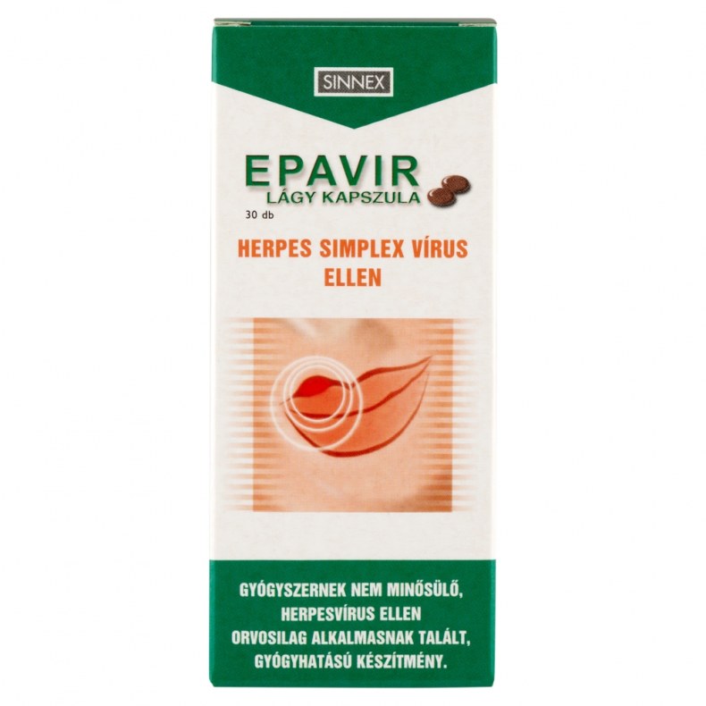 Epavir lágy kapszula 30 db