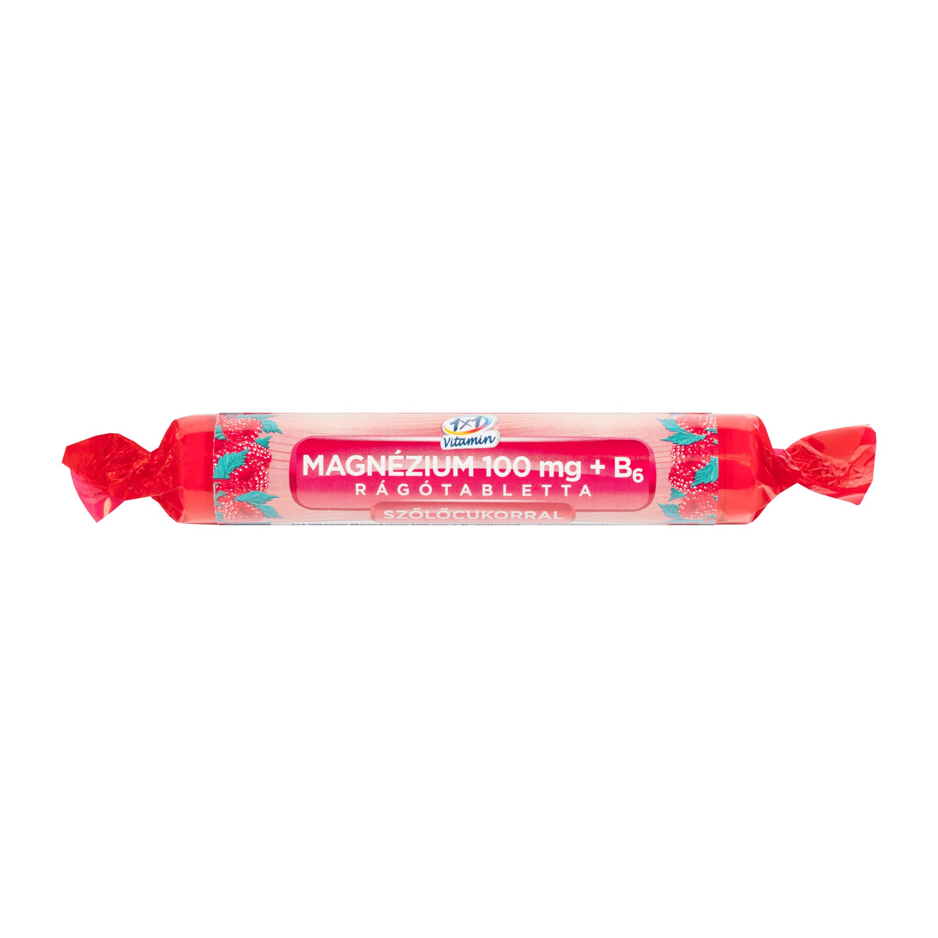 1x1 Vitamin Magnézium 100 mg + B6-vitamin málna ízű rágótabletta szőlőcukorral 17 db - Image 2