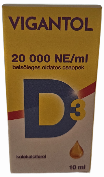 Alternative view of Vigantol 20000NE/ml belsőleges oldatos cseppek 10 ml